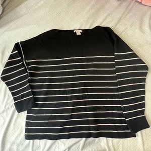 Stripped black/white sweater